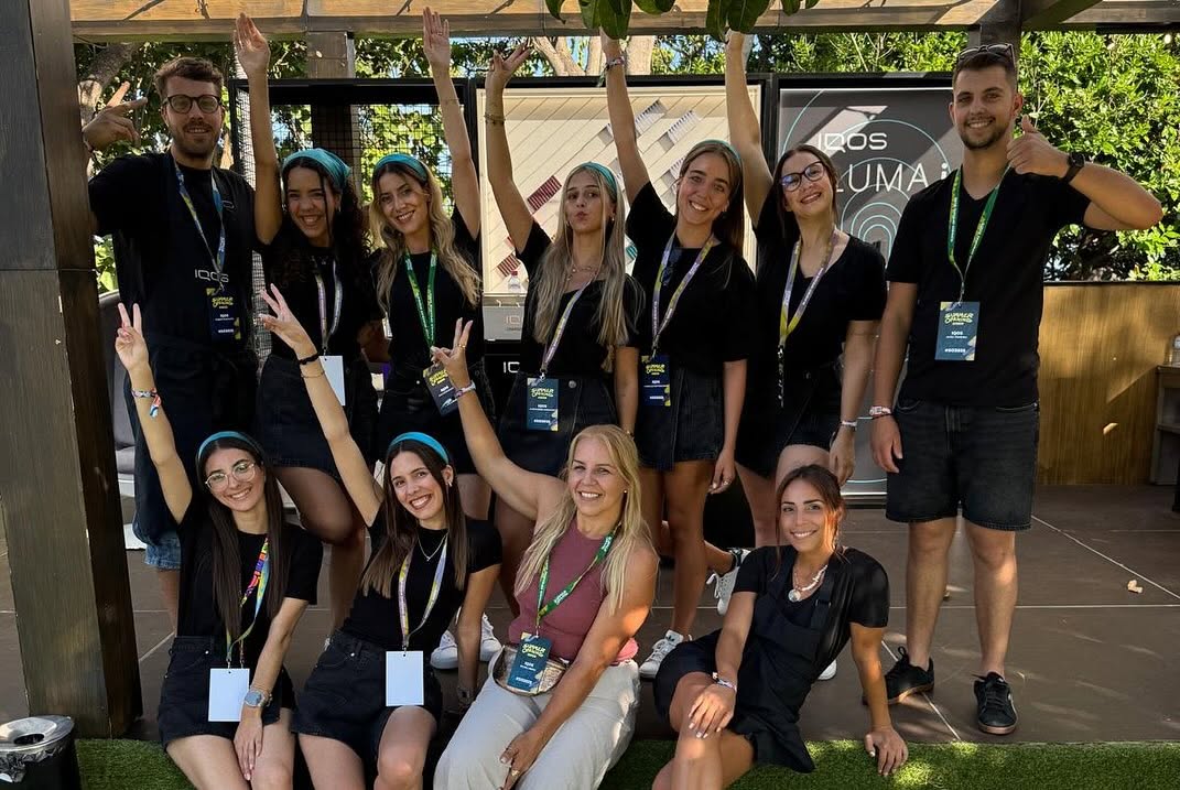 Equipa Eventos PLA em activação de marca